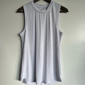 NWOT Emma Knudsen Slim Fit Tank - White - Size Small